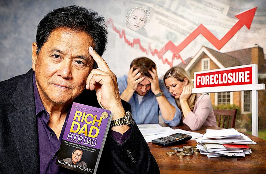 Robert Kiyosaki explains why the middle class is losing the money game