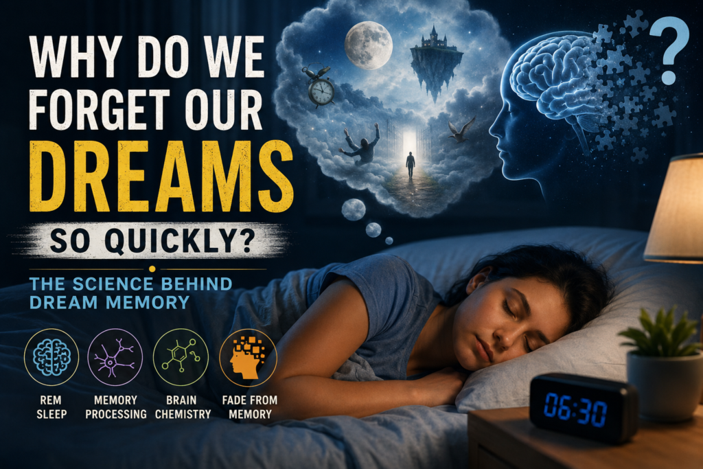 Why Do We Forget our Dreams So Quickly